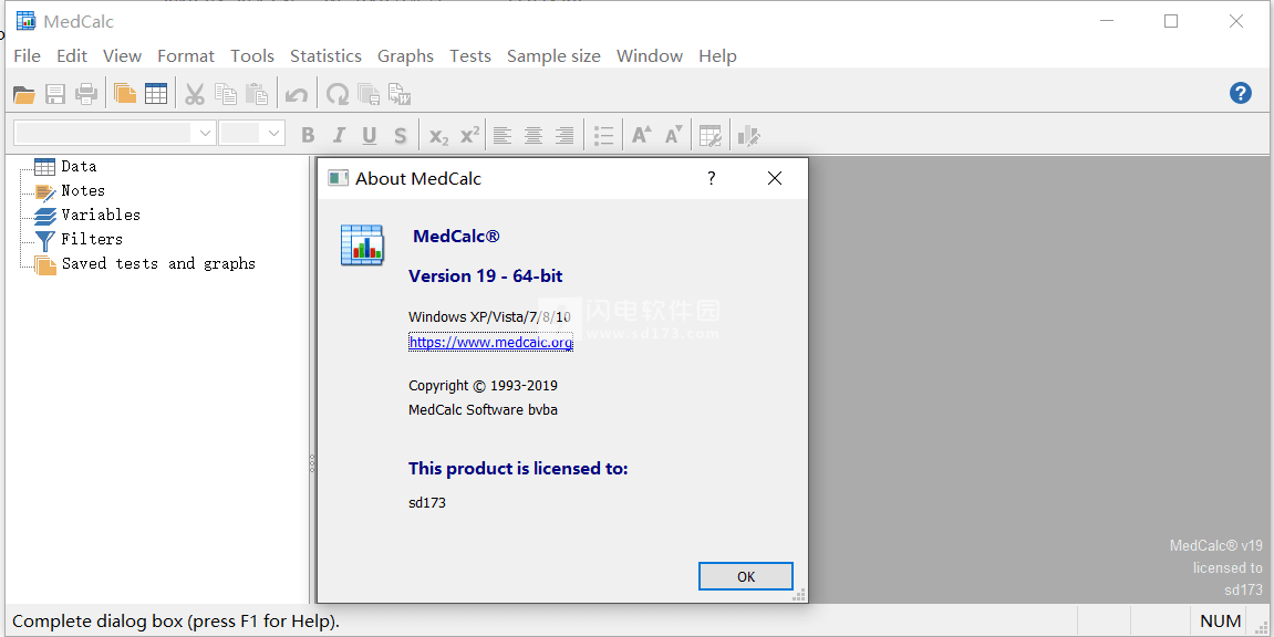 instal the new for mac MedCalc 22.009