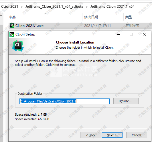 for windows instal JetBrains CLion 2023.1.4