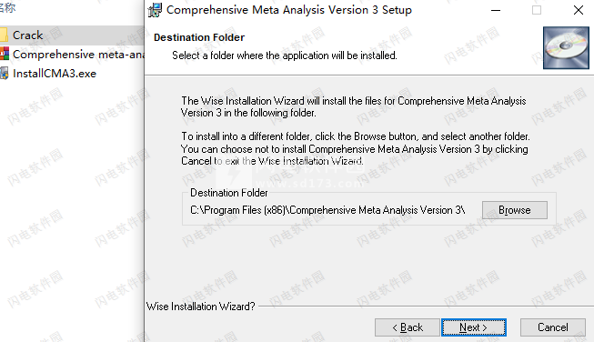 comprehensive meta analysis version 3 serail