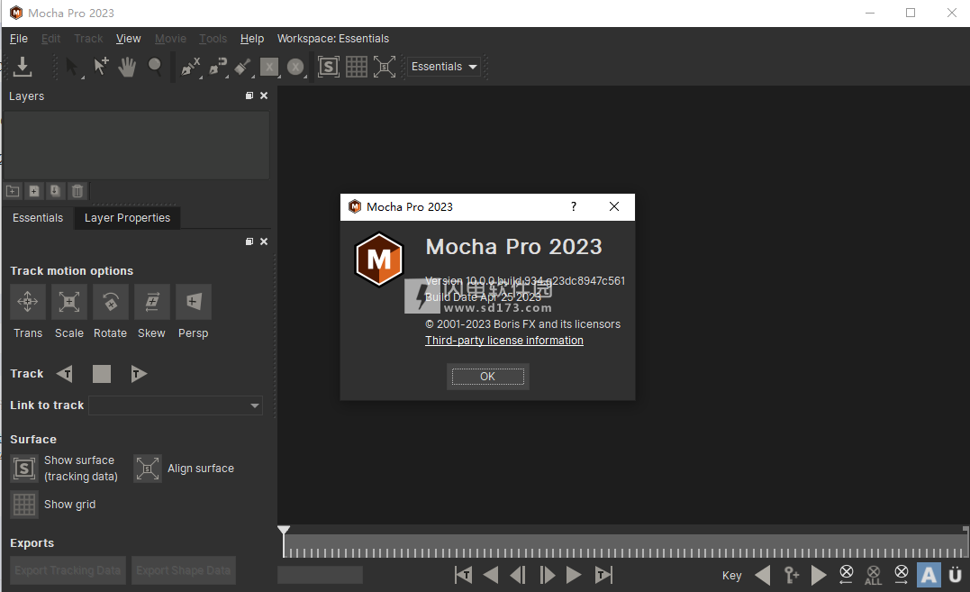 download the new version for windows Mocha Pro 2023 v10.0.3.15